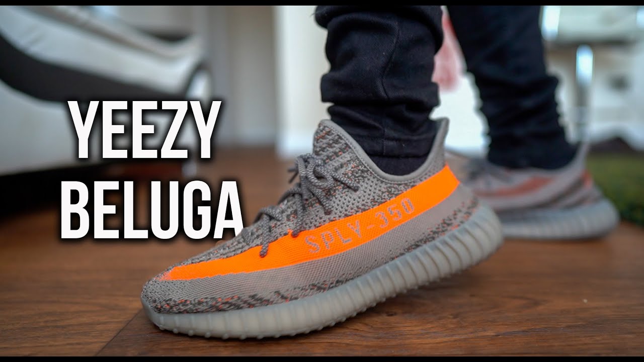 Oost Seraph Scheiden Adidas Yeezy Boost 350 V2 Beluga Reflective Review & on foot - YouTube