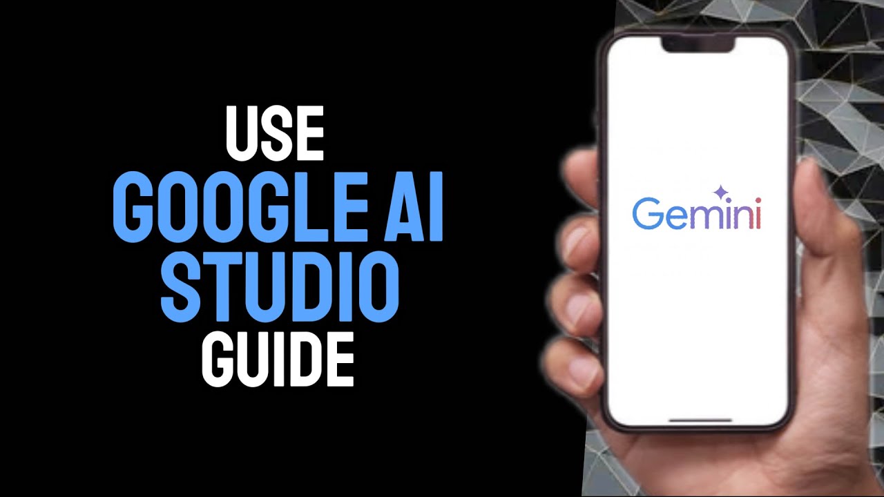 HOW TO EFFECTIVELY USE GOOGLE AI STUDIO (GEMINI) FULL IN DEPTH PC GUIDE ...