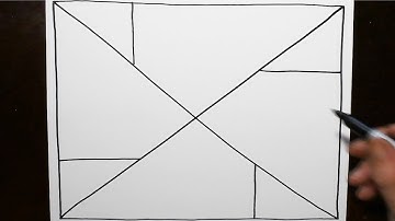 Daily Line Illusion | Decorative Cross 3D Abstract Pattern / Spiral Drawing / Satisfying & Relaxing