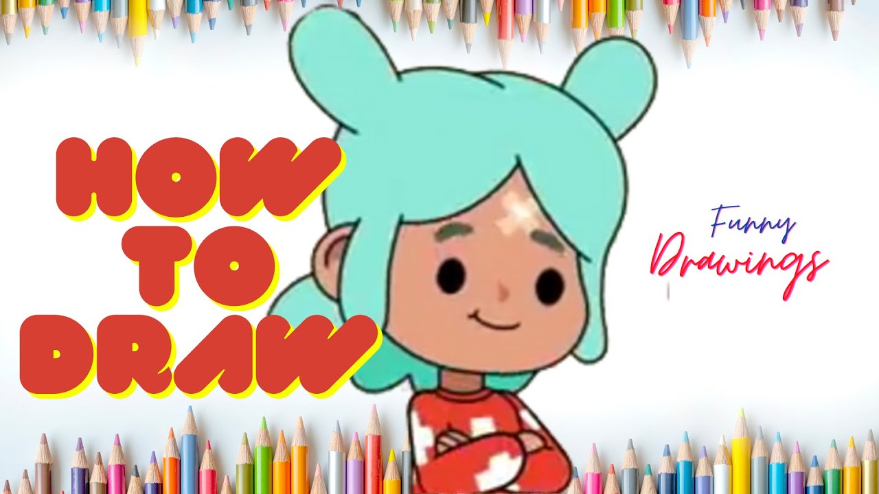 How to Draw Rita  Toca Boca 