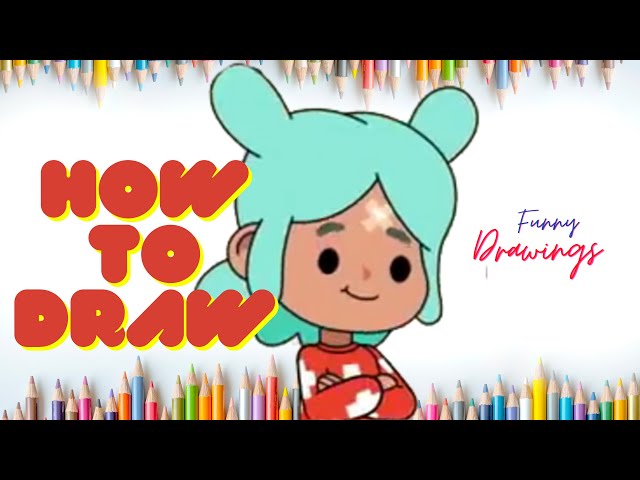 How to Draw Rita  Toca Boca 