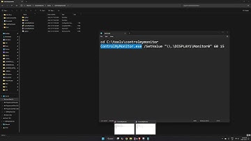 NirSoft ControlMyMonitor Tutorial for switching Monitor Input selection via shortcuts