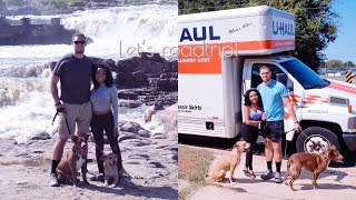 Vlog| We PCS’d (moved) to Minot, ND. | Pack the uhaul and road trip w/ us!!