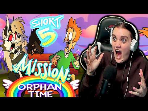 WHAT THE F**K JUST HAPPENED?! I Helluva Boss Shorts 5: Mission: Orphan Time // Helluva Boss REACTION