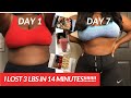 CHLOE TING 2 WEEK SHRED WORKS - I LOST 7LBS IN ONE WEEK - WHAT I ATE - RESULTS HAD ME SHOOK