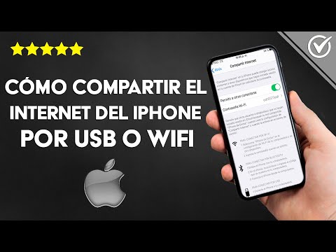 Cómo Compartir el Internet del iPhone con mi Celular, PC o Laptop por USB o WiFi