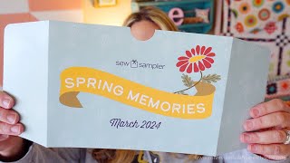 March 2024 Sew Sampler (Fat Quarter Shop Unboxing!)