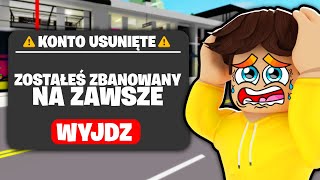 TA GRA W ROBLOX USUNIE TWOJE KONTO! 😰 UWAŻAJ!