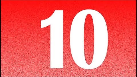 10 Second Countdown Timer | Stopwatch Count Up