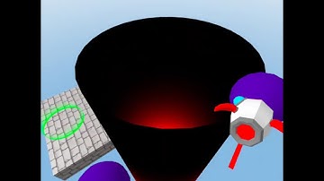 How to make a gradient block in grab vr