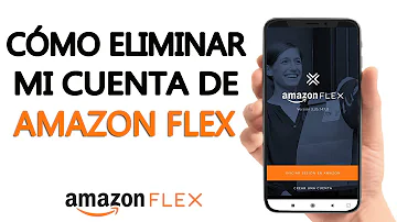 ¿Cómo puedo cancelar mi cuenta de Amazon Flex?