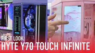 First Look: Mega-Popular Hyte Y70 Touch PC Case Adds Funky Colors, New Screen
First Look: Mega-Popular Hyte Y70 Touch PC Case Adds Funky Colors, New Screen First Look: Mega-Popular Hyte Y70 Touch PC Case Adds Funky Colors, New Screen