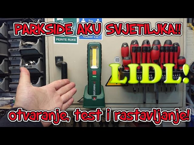 PARKSIDE PWLF 2200 A1 [ LED Light with Power Bank ] - YouTube