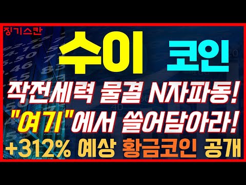   수이코인 NHN 작전세력 물결 N자파동 만든다 수이 난리났다 대박난다 여기에서 쓸어담아라 전망 매매전략 목표가 설명 312 수익예상 징기스칸 황금코인 무료추천주 공개