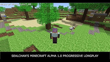 Minecraft Alpha v1.0 Longplay - E220 (R17) - Building the Alsea - Bellevue Trail Extension