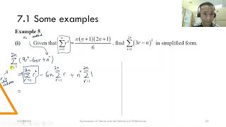 Chap 7 Summation of Series and MOD Part 4 of 7