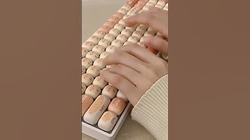 Keycapcovers | ASMR The cutest bread keyboard #electronickeyboard