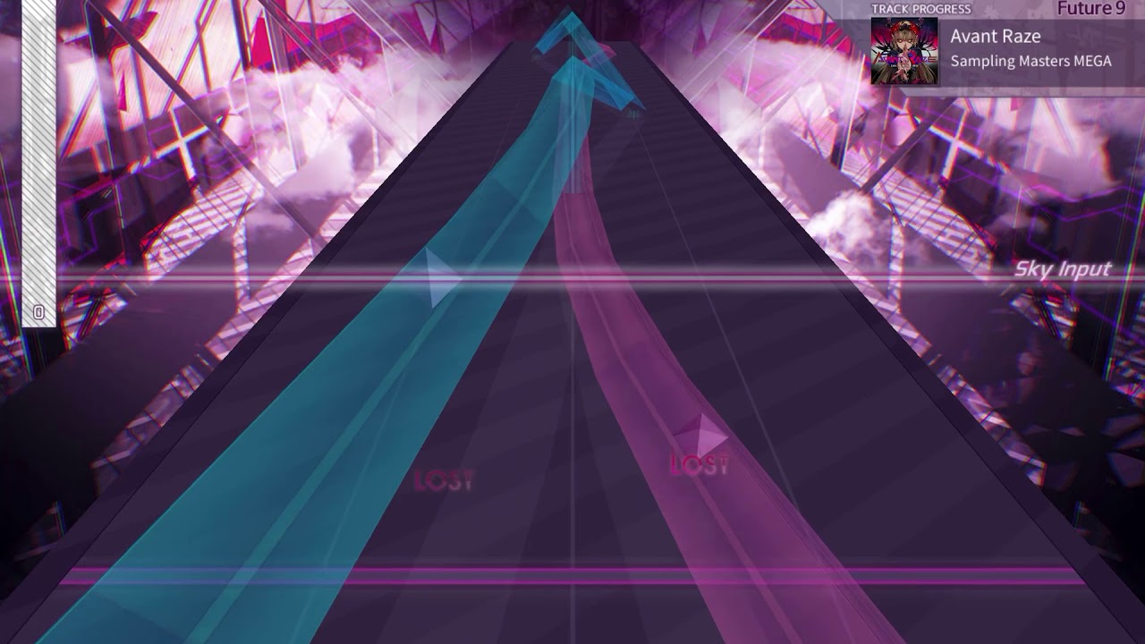 【Arcaea】 Avant Raze [FUTURE 9] Chart View - YouTube