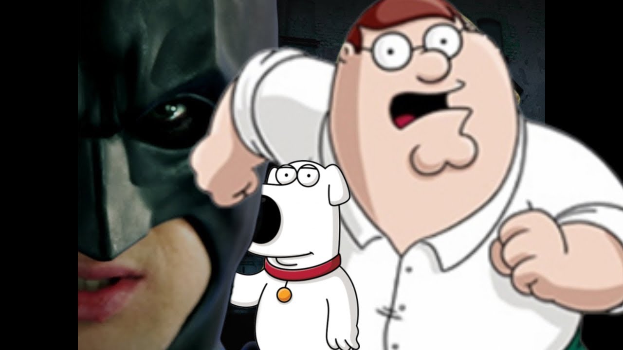 Batman vs Peter Griffin. Epic Rap Battles of History - YouTube