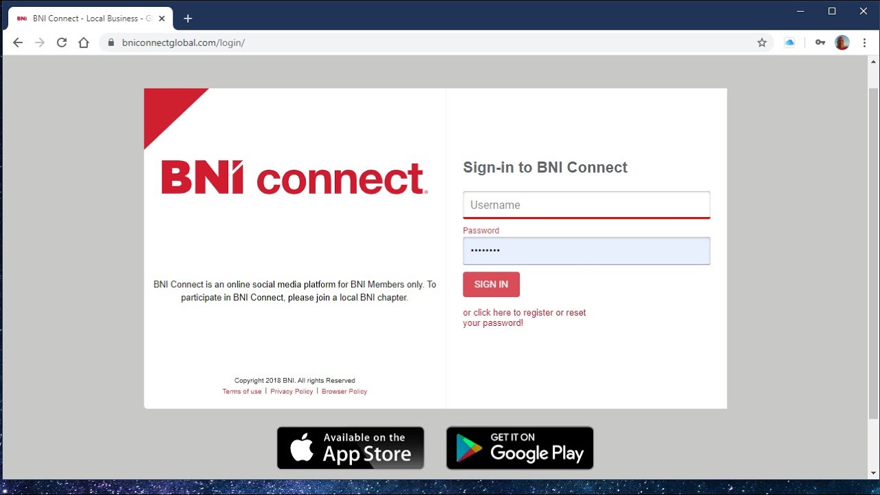 Info Moment: Your BNI Connect Profile