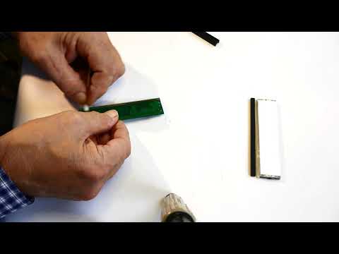 Update LCD Display mit Leitgummi reparieren