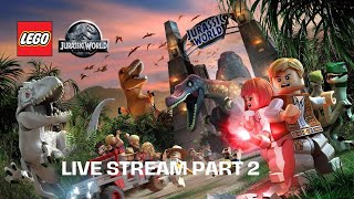 Lego Jurassic world PS5 live stream Part 2 (No commentary)