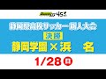 静岡県高校サッカー新人大会　決勝 「静岡学園×浜名」