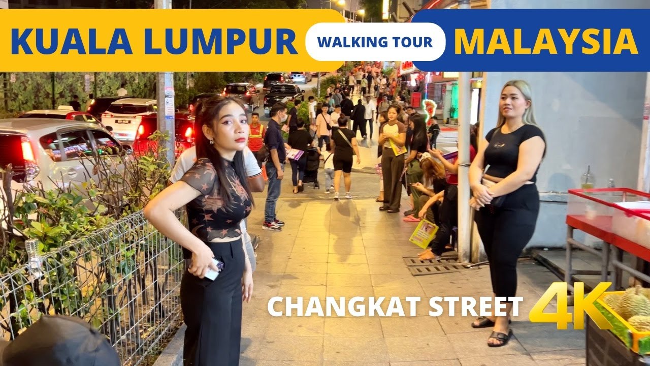 Walking around Massage Street   Changkat  KUALA LUMPUR NIGHTLIFE
