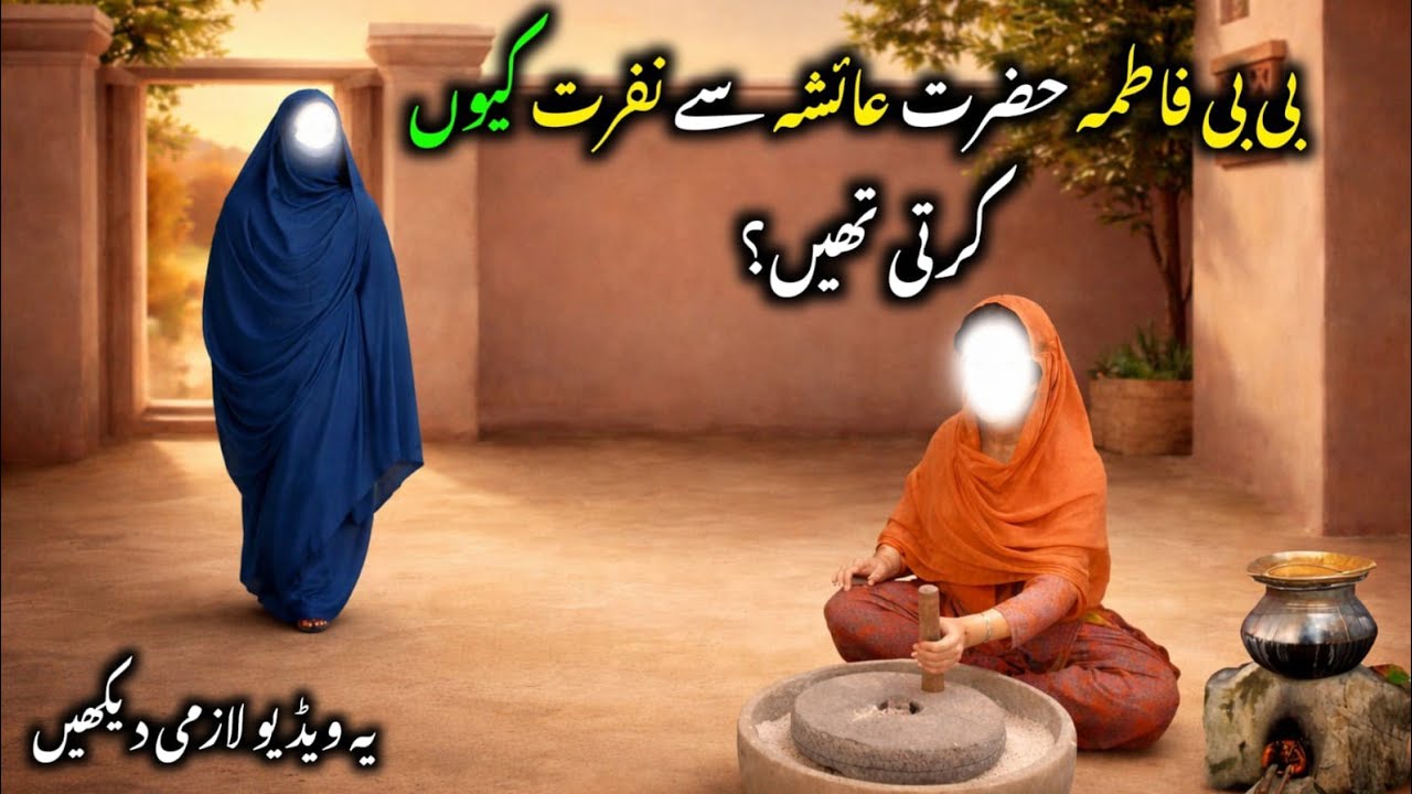 Bibi Fatima Hazrat Ayesha Sa Nafrat Q Krti Thi...?  | Islamic Waqia | Hijab Echo