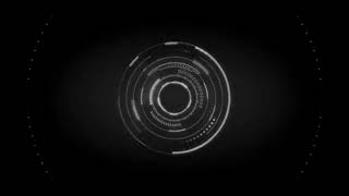 Future Hologram Effect Black Screen