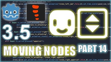 How to Move Nodes Through the Scene Tree: UI Tutorial / Code Along P14  - Godot Engine