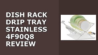 Dish Rack with Drip Tray, Stainless Steel 3-Tier Collapsible Drainer Dish - Honest Overview 🤯