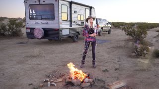 I&#39;VE BEEN SICK! | Woman Living In A Travel Trailer | Van Life