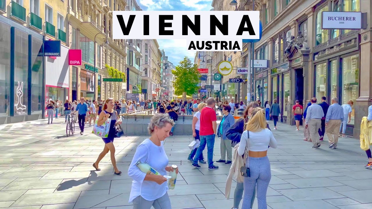 Vienna, Austria | Passeggiata Serale in Città 4K | 14 giu 2022