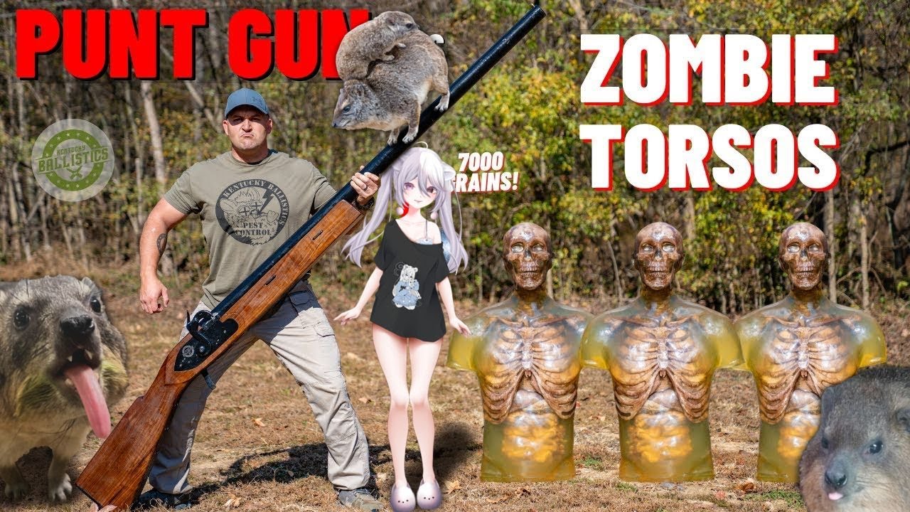 The Biggest Shotgun EVER vs Zombie Torsos | Kentucky Ballistics React