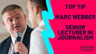 Celebrity Marc Webber, Senior Lecturer in Journalism Net Worth