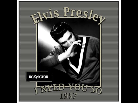 elvis presley I NEED YOU SO レコード Elvis Presley – I Need You So – Vinyl (Blue Labels, 7