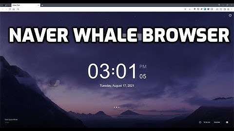 NAVER Whale Browser