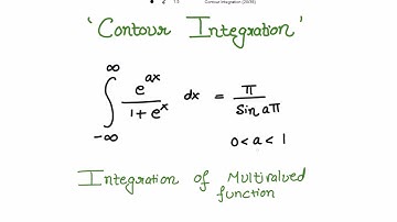 Contour Integration_Integration of Multivalued Function