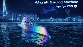 USS Zummy with best AA build , Playing with @ibragod  and protecting his team from CDG