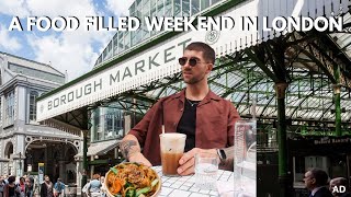 FAVOURITE FOOD MARKET IN LONDON & SAYING GOODBYE TO OUR DOG | WEEKEND VLOG | AD