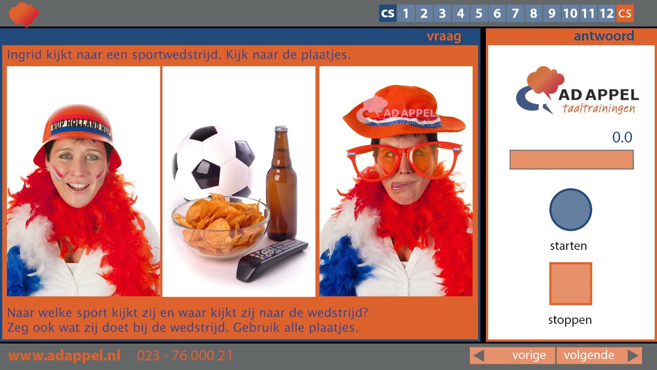 Spreekvaardigheid A2 - Oefenexamen 8 - 2025