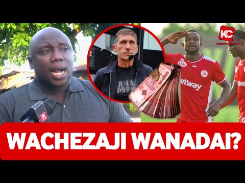 KABWE IS ANGRY SIMBA PLAYERS CLAIM THAT THEY ARE WRONG BECAUSE PERFOMANCE HAS DECLINED PANTEV