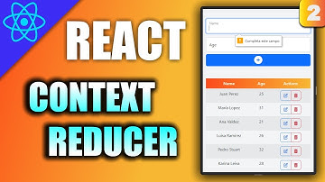 2/4 - React CRUD con context y reducer