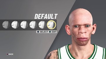 NBA 2K20/2K21 UGLY FACE CREATION