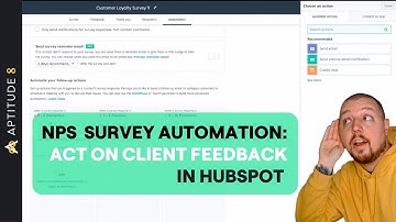 NPS Survey Automation: Act on Client Feedback with HubSpot