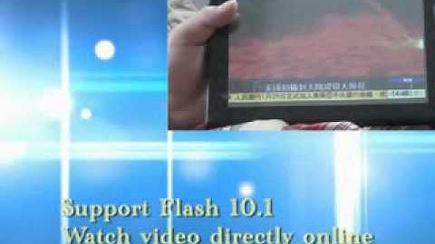 Flytouch 3 SuperPad 2 Froyo Android 2.2 ePad.flv