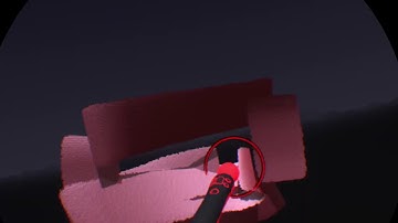 Tilt brush making a dragon