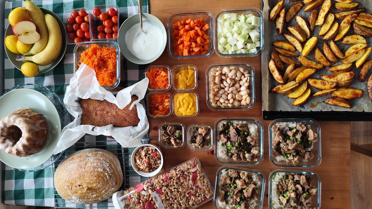 Pestrofarebný meal-prep 😍🌈