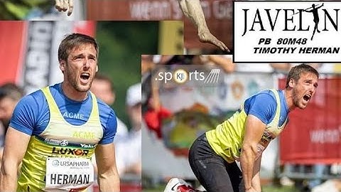 TIMOTHY HERMAN/ TECHNIEK JAVELIN THROW // JAVELIN THROW // JAVELIN ROHIT PATEL//